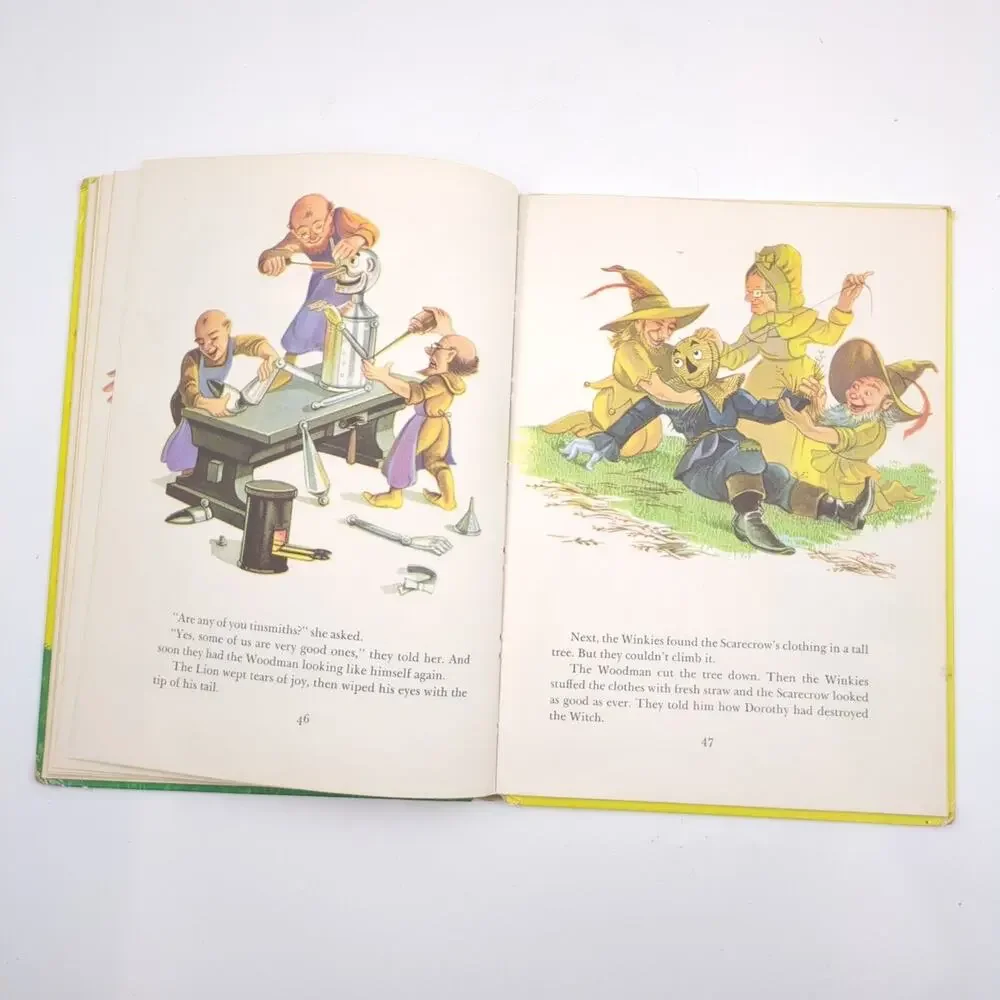 Wizard of Oz L. Frank Baum 1950 Allen Chaffee Adaptation Anton Loeb Illus